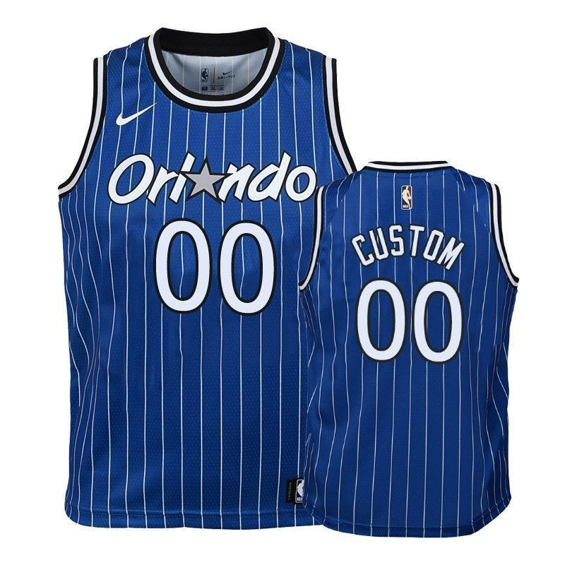 Youth Magic Custom 00 Hardwood Classics Blue Jersey