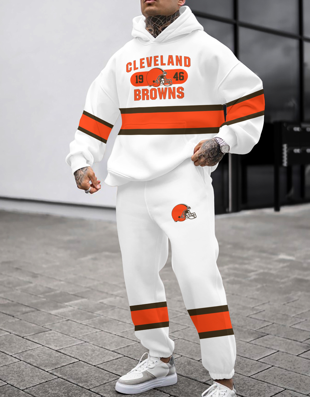 Cleveland Browns NFL Sport Hoodie Tracksuit Style 16