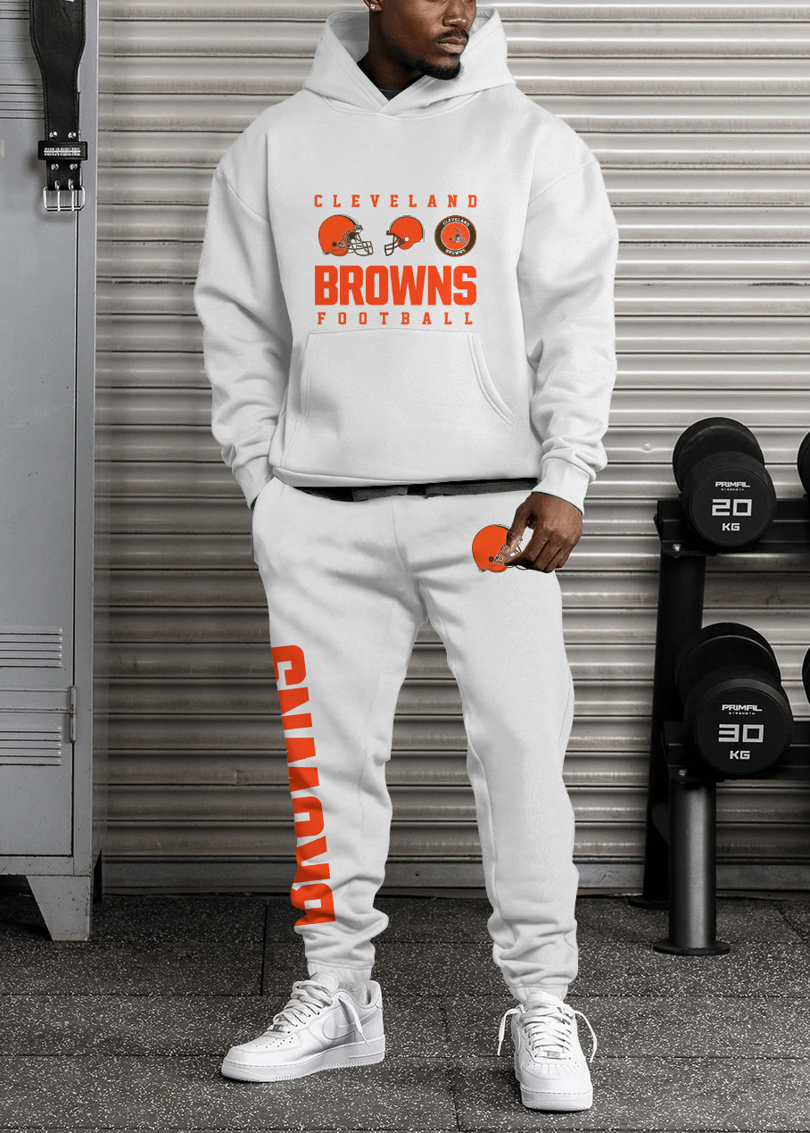 Cleveland Browns NFL Sport Hoodie Tracksuit Style 22