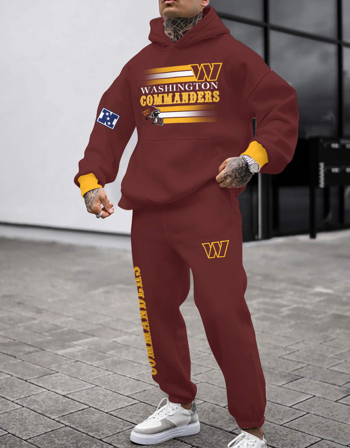 Washington Commanders NFL Sport Hoodie Tracksuit Style 5